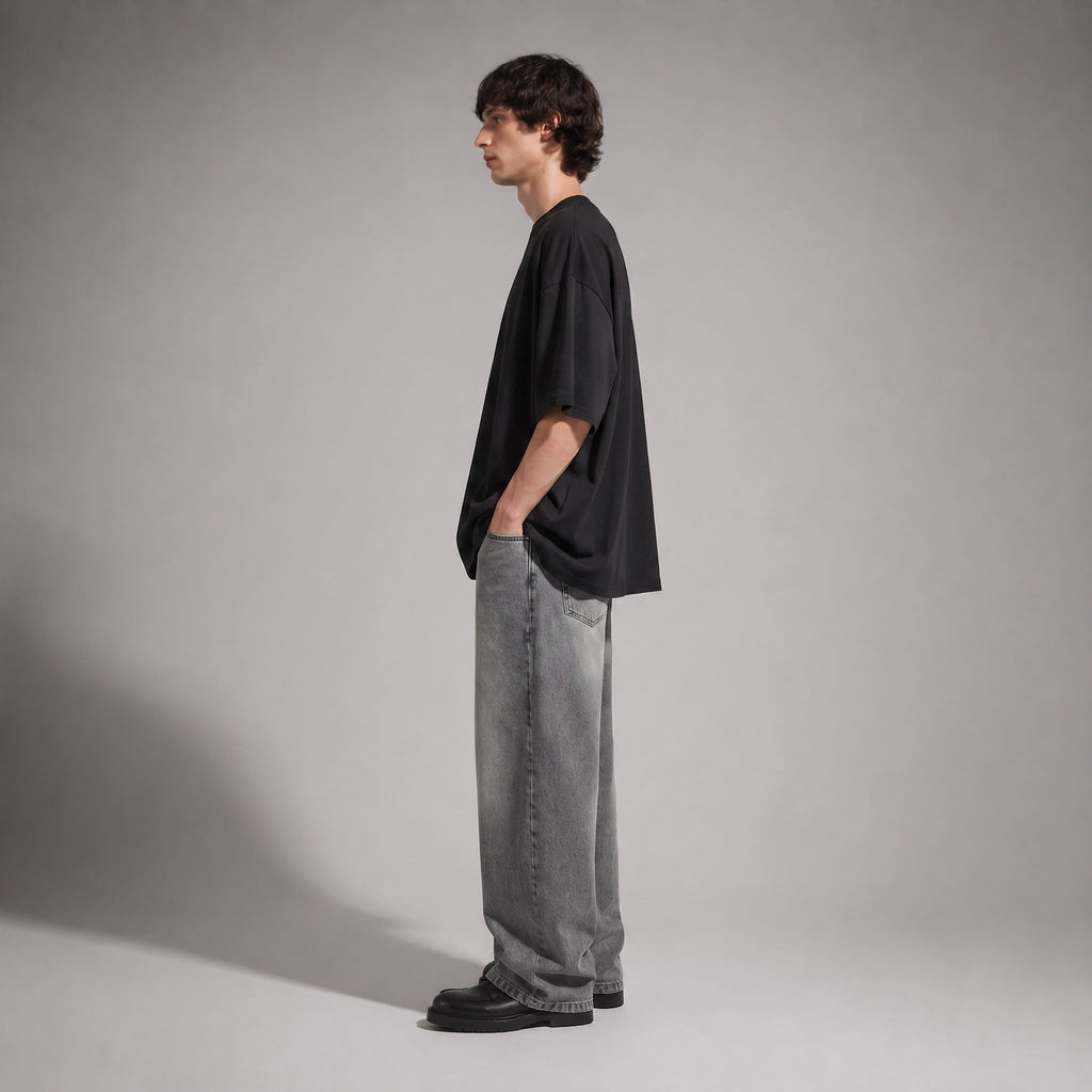 ARC Black Oversized T-Shirt | تيشيرت أوفر سايز أسود