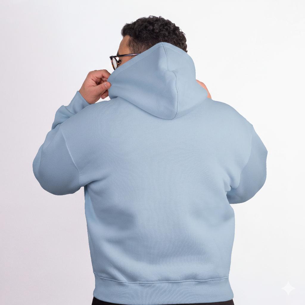 Hoodie Box - baby blue - ARC